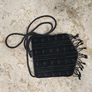 Beaded crossbody bag